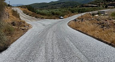 Milas'ta kırsal yollara Büyükşehir dokunuşu