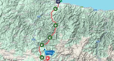 Ordu'da uluslararası bisiklet heyecanı