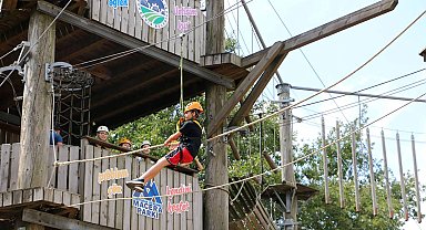 Sakarya'da yaz kurslarına maceralı kapanış