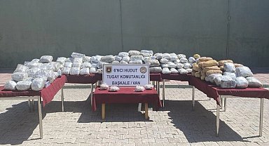 Van sınır hattında büyük operasyon! 165 kilogram uyuşturucu yakalandı
