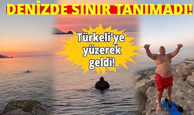 8 saatlik yolculuk Türkeli Sahilinde son buldu