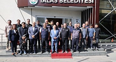 AFAD heyetinden Kayseri Talas'ın örnek projesine yakın takip