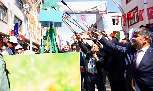 Akkuş'ta doğalgaz sevinci