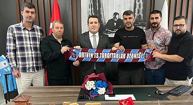 Artvin Trabzonspor Taraftarları'ndan Başsavcı Çalış'a ziyaret