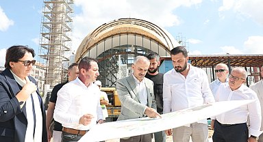 Başkan Çiftçi'den vizyon projelere yerinde inceleme