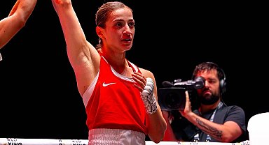 Bir finalde Buse Naz Çakıroğlu'ndan... Dünya Boks Şampiyonası'nda finale yükseldi