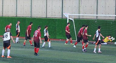 Bursa OSB'de futbol coşkusu