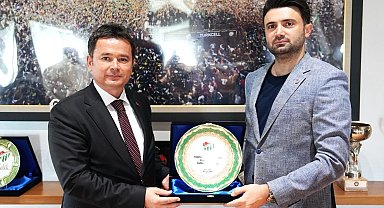 Bursa Osmangazi Belediyesi'nden Bursaspor'a ziyaret