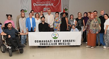 Bursa Osmangazi'de engelli bireyler 3 Aralık'a özel gösteri hazırlıyor