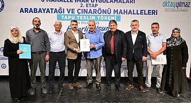 Bursa Yıldırım'da tapu seferberliği sürüyor