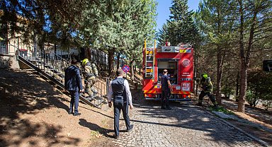 Bursa'da BURFAŞ Tesisleri'nde yangın tatbikatı