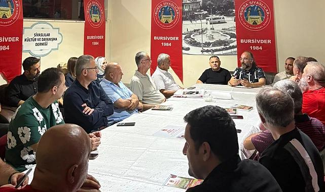 Bursa'da 'Sivasi Sohbetler'e devam