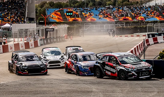 Dünya Rallikros finalinde heyecan verici düello