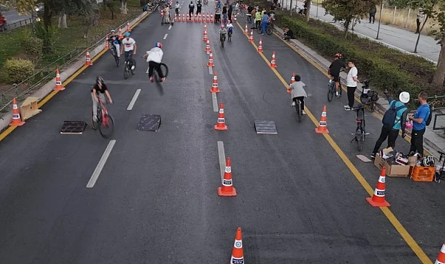 Eskişehir'de "Dünya Otomobilsiz Kent Günü" ilk kez kutlandı