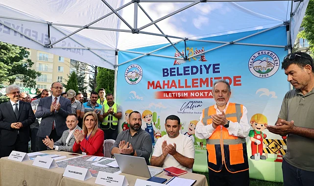 Kayseri Talas'ta 'Belediye Mahallemizde' projesi geri döndü