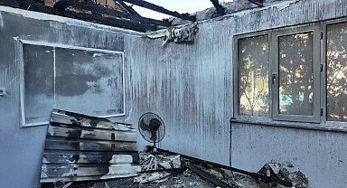 Kocaeli Büyükşehir'den evi yanan vatandaşa yardım eli