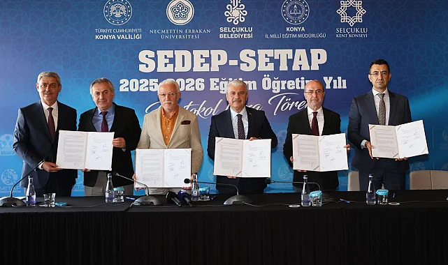 Konya'da SEDEP ve SETAP ile eğitimde yeni bönem başlıyor