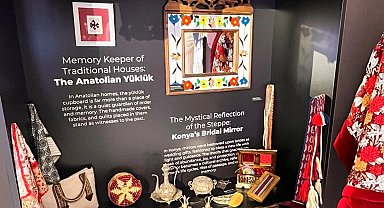 Konya'nın 'gelin aynası' New York'ta ilgi gördü