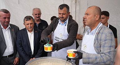 Küçükyoncalı'da Keşkek Şenliği kültür şölenine dönüştü