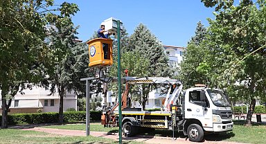 Muğla parklarına kameralı güvenlik ve ücretsiz Wi-Fi