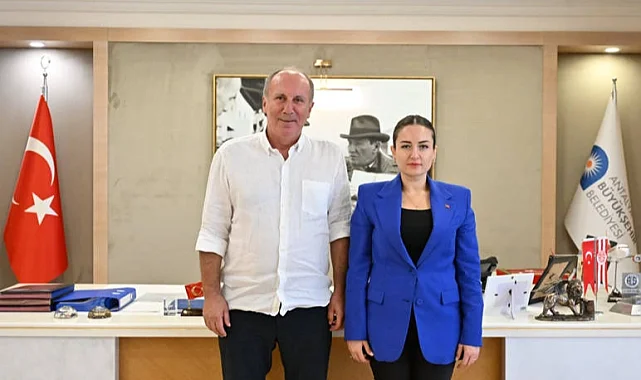 Muharrem İnce Başkan Vekili Özdemir'i ziyaret etti