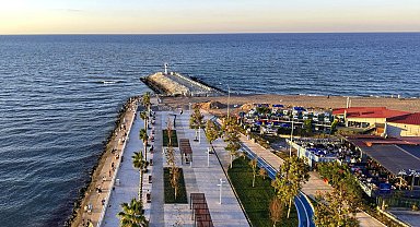 Sakarya'da gün batımı seyir noktasında proje tamam