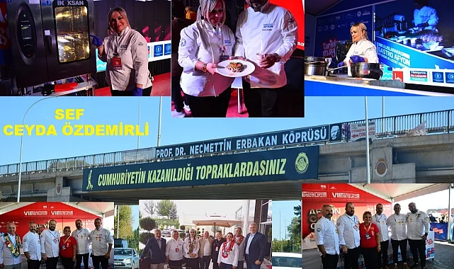 Şef Ceyda Özdemirli'den Gastro Afyon'da lezzet rüzgarı