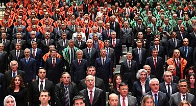 Yeni adli yıl törenle açıldı: Adalet, devletimizin temeli