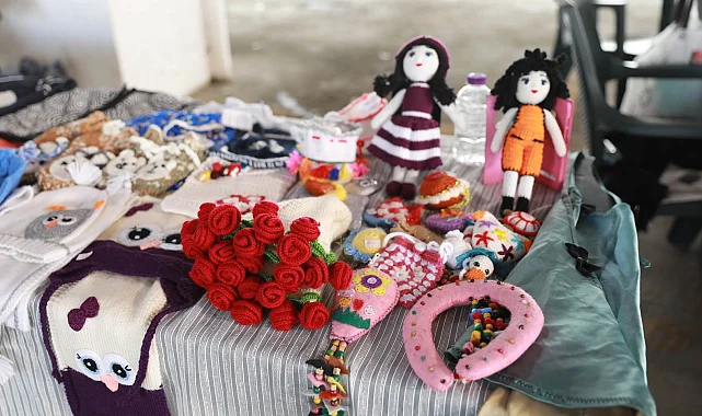 Ankara Keçiören'de üreten kadınlar ekonomiye de güç katıyor