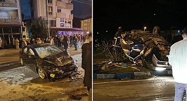 Ayancık'ta korkunç kaza: 1'i ağır, 4 yaralı