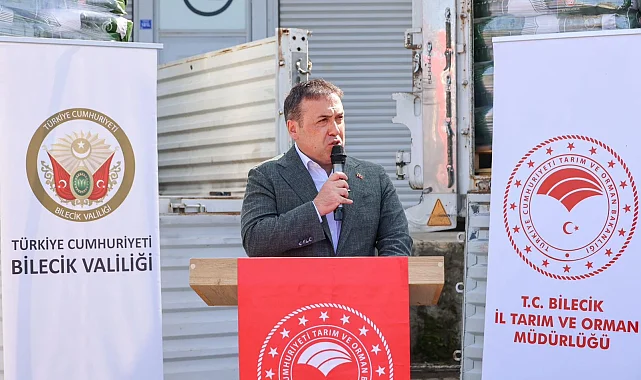 Bilecik'te 901 çiftçiye 508 bin kilogram tohum desteği