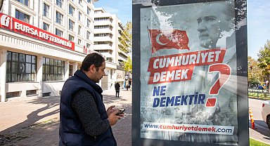 Bursa Büyükşehir'den Cumhuriyet coşkusuna yenilikçi proje