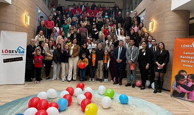 Bursa Lösev'de Canım Kardeşim Ders Evi'nin ilk zili çaldı