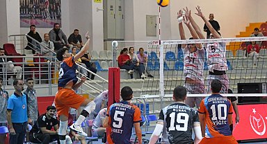 Bursa Osmangazi'de filede sezonun ilk galibiyeti