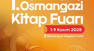 Bursa'da Osmangazi Kitap Fuarı kapılarını açıyor