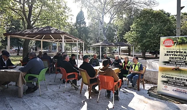Denizli Büyükşehir, çiftçilerin sorunları yerinde dinliyor