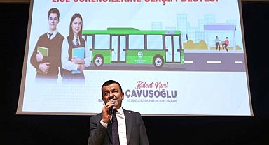 Denizli Büyükşehir'den liselilere ulaşım desteği