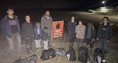 Edirne Uzunköprü'de 16 kaçak göçmen yakalandı