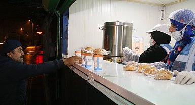 Gaziantep'te 40 noktada sıcak çorba