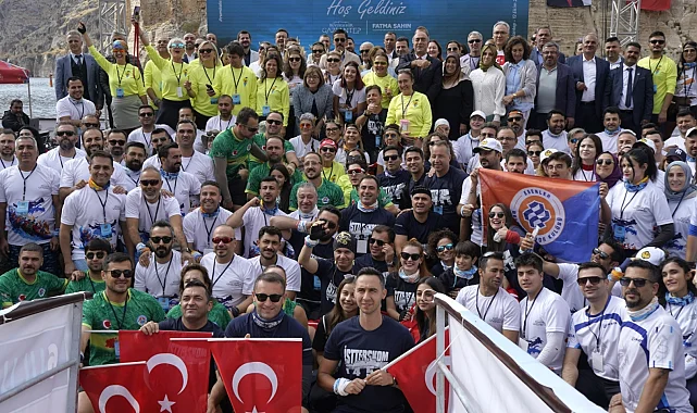Gaziantep'te su sporları festivalinde dereceler belli oldu