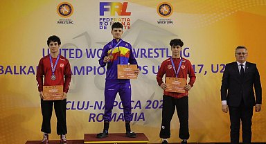 Güreşte Konya'ya çifte madalya sevinci