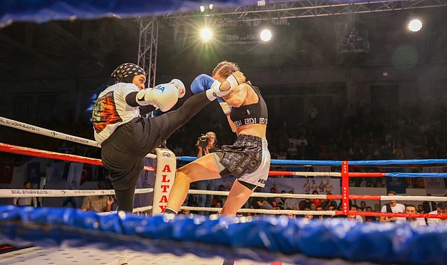 Kocaeli'de kick boks fırtınası esti