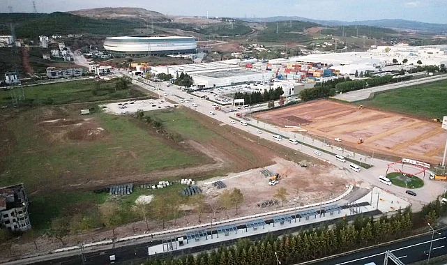 Kocaeli'de milli maç için 220 dönümlük dev organizasyon alanı hazır