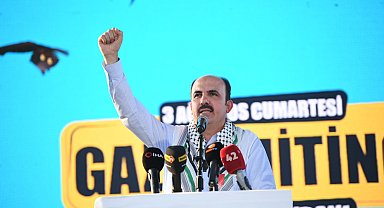 Konya'da Başkan Altay'dan Gazze mesajı