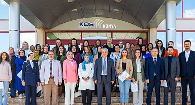 Konya'da kadınların gücü sertifikalarla taçlandı