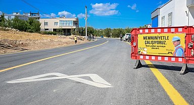 Mersin Büyükşehir Belediyesi Gülnar'da yolları yeniliyor