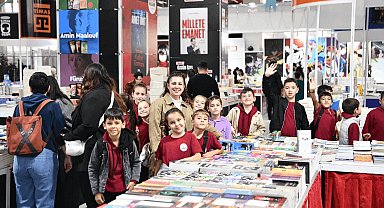 Öğrencilerden kitap fuarına tam not