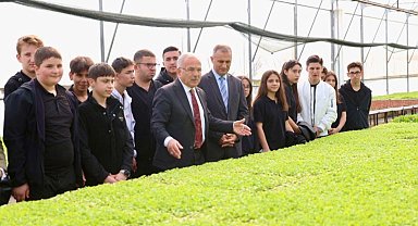 Ordu'nun genç çiftçileri seralarda eğitim aldı