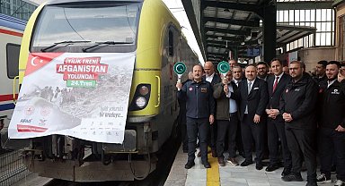 24. İyilik Treni Afganistan yolunda