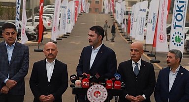 Adıyaman İndere'de büyük teslimat öncesi inceleme